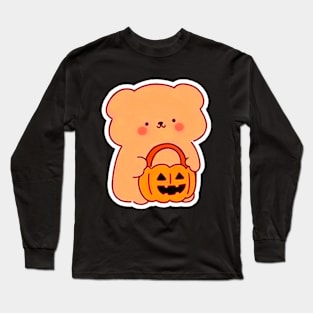 Bearoween Basketheart Long Sleeve T-Shirt